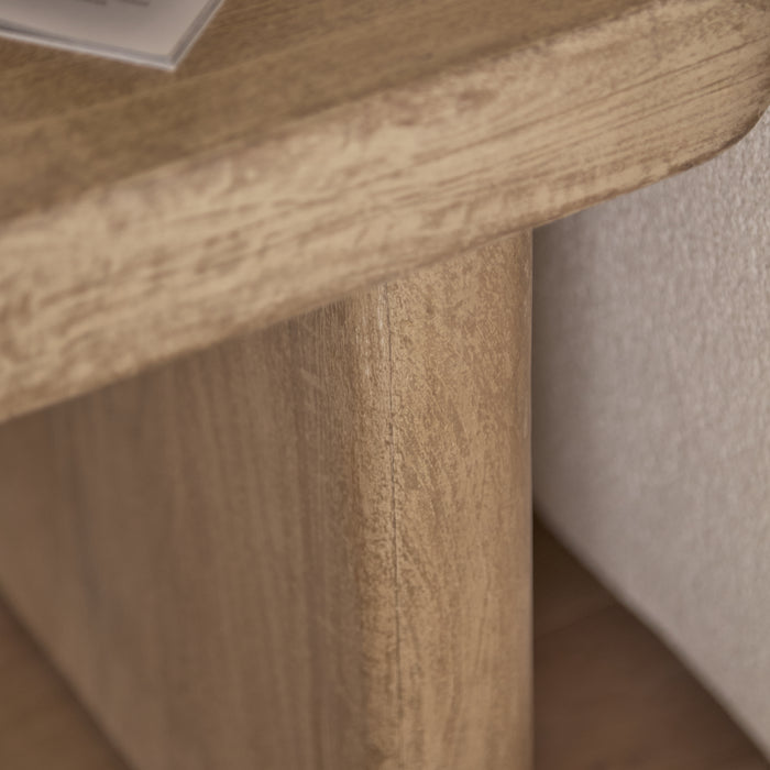 Nevaeh Side Table - Chalked Mango Wood - Laura James