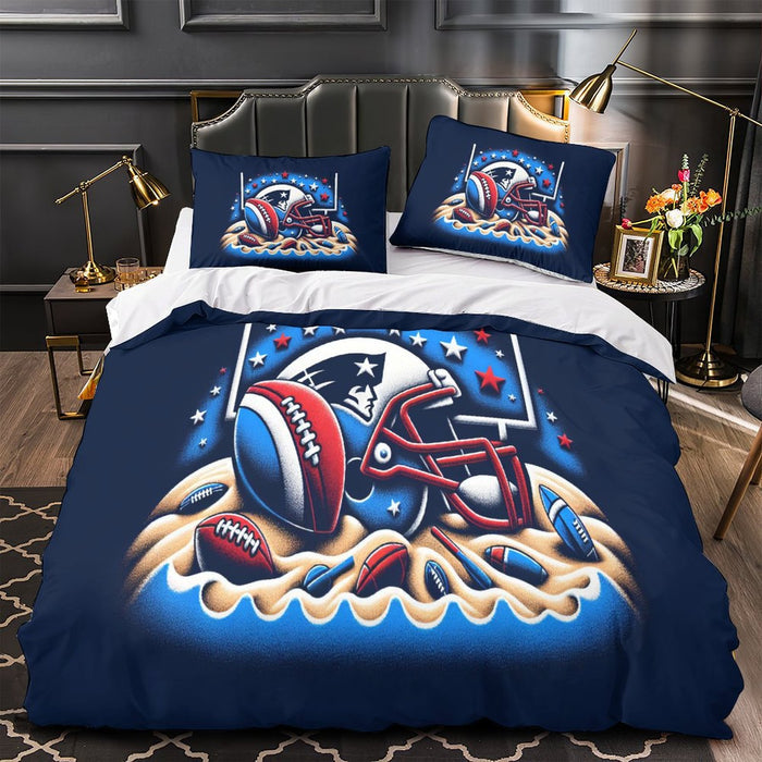 New England Patriots Bedding Set Duvet Cover Without Filler