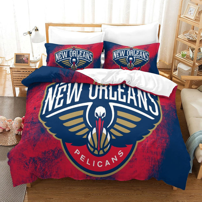 New Orleans Pelicans Bedding Set Duvet Cover Without Filler