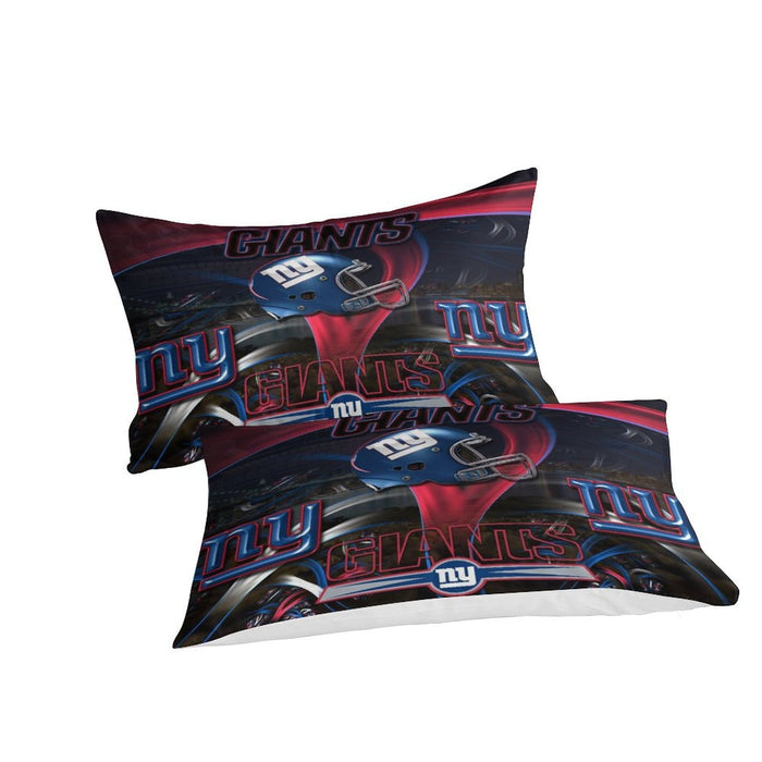 New York Giants Bedding Set Duvet Cover Without Filler
