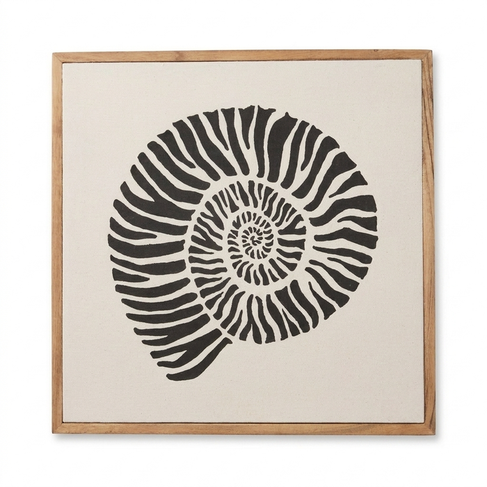 Newlyn 45x45cm Wall Art - Shell III - Laura James