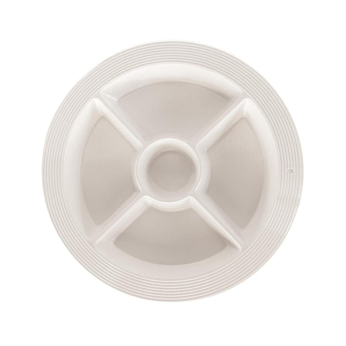 nora fleming melamine pinstripe divided dish