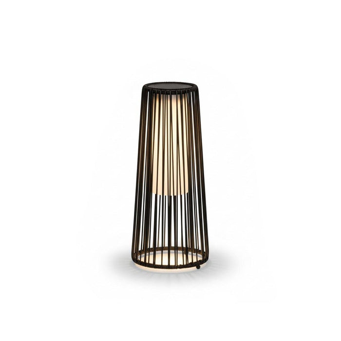 Octon 50cm Solar Outdoor Lantern - Black - Laura James