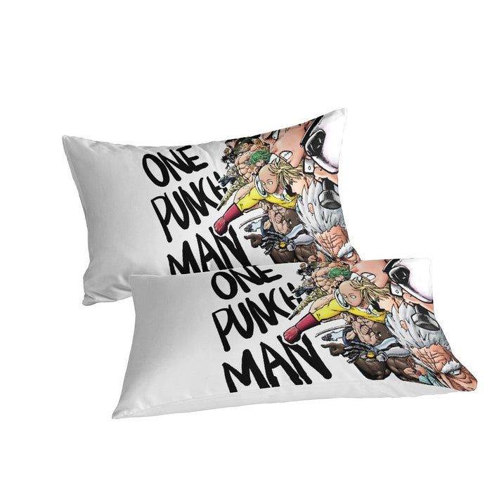 One-Punch Man Bedding Set Pattern Quilt Cover Without Filler
