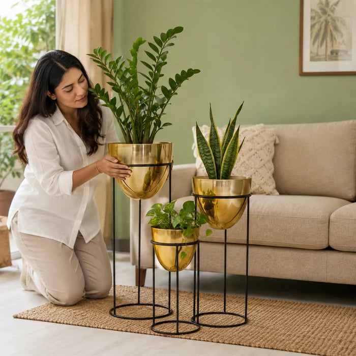 Orbelle Planters Gold edition from Urban Plant