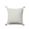 Otura 45x45cm Tasselled Cushion Cover - Natural - Laura James