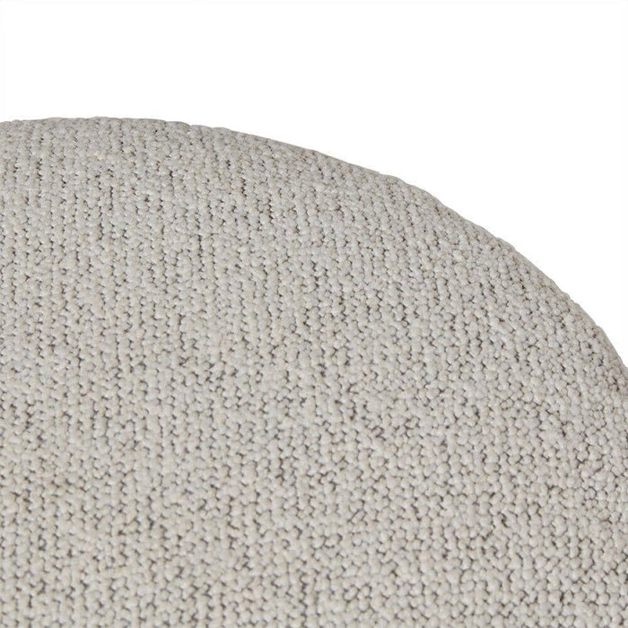 Abigail Drum Stool - Dove Grey - Laura James
