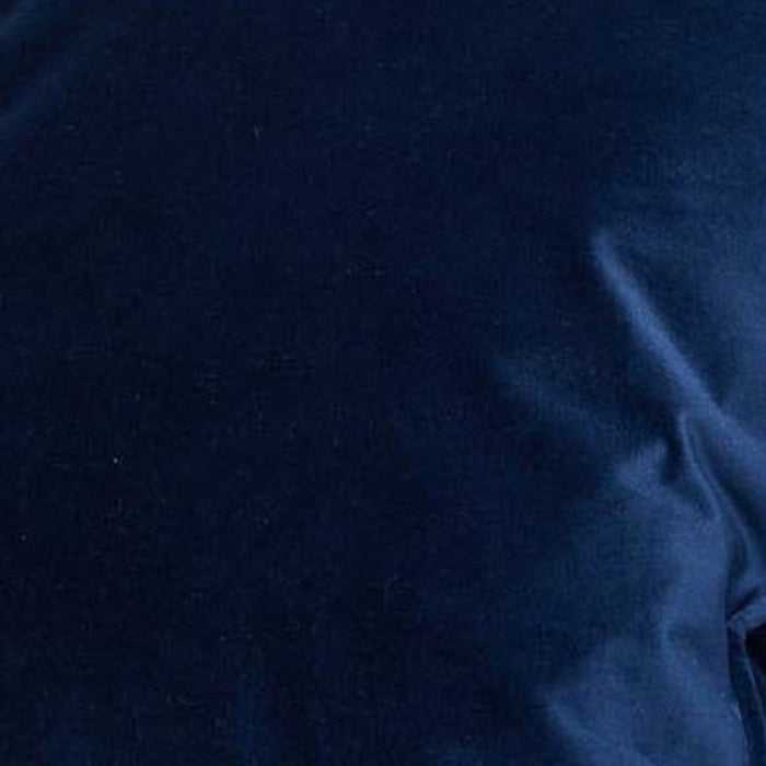 Dark blue velvet cushion cover - Laura James