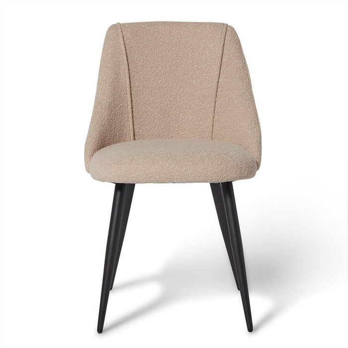 Amy dining chair - black legs - Laura James