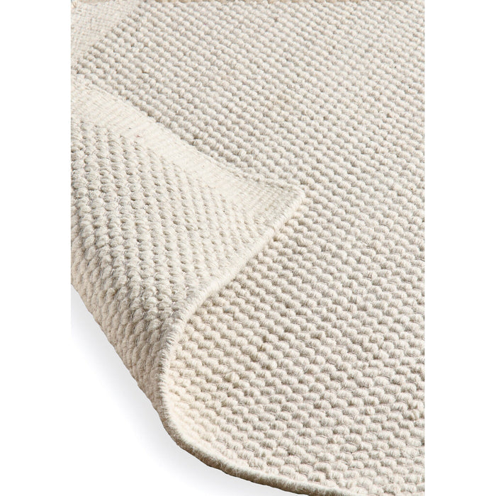 Outlet - Atcham Clay/Natural Pebble Wool with Cotton Rug - 160 x 230cm