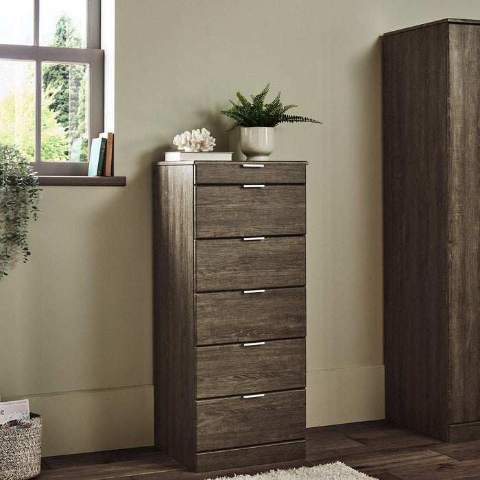 OUTLET Ayla tallboy - dark oak - Laura James