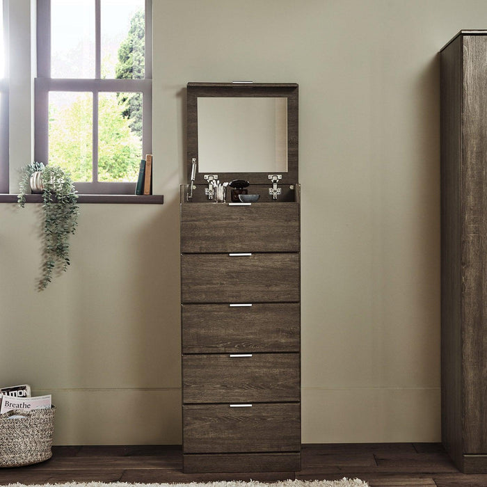 OUTLET Ayla tallboy - dark oak - Laura James