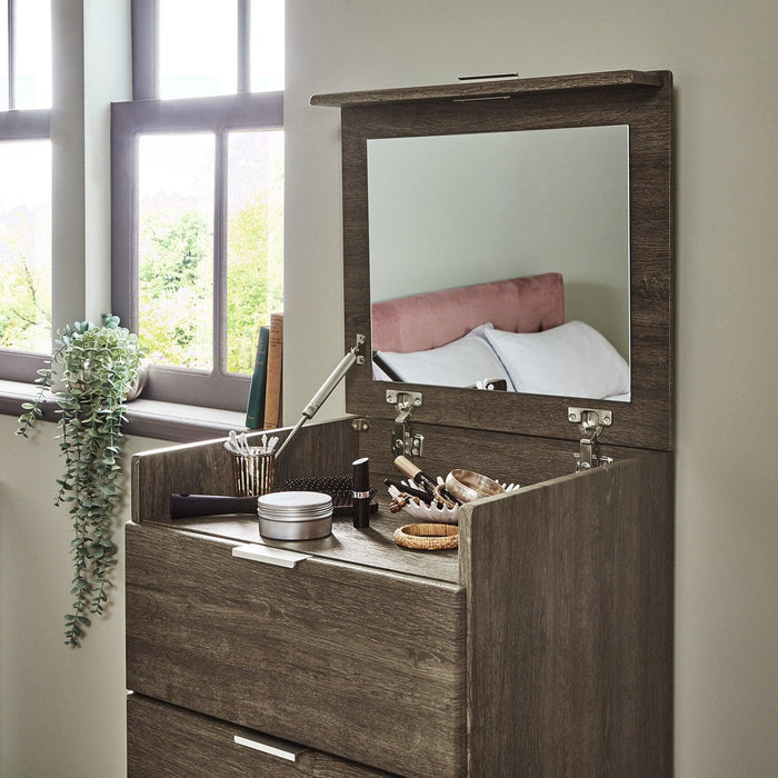 OUTLET Ayla tallboy - dark oak - Laura James