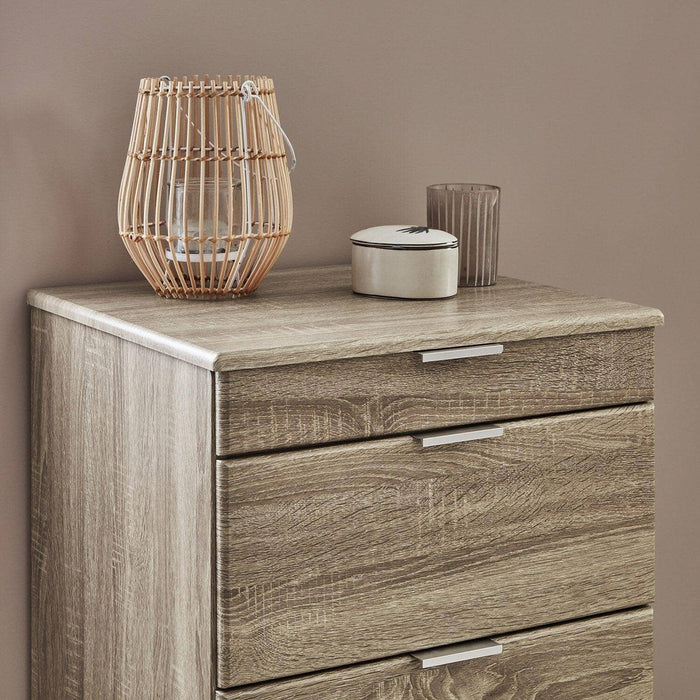 Ayla tallboy - light oak - Laura James