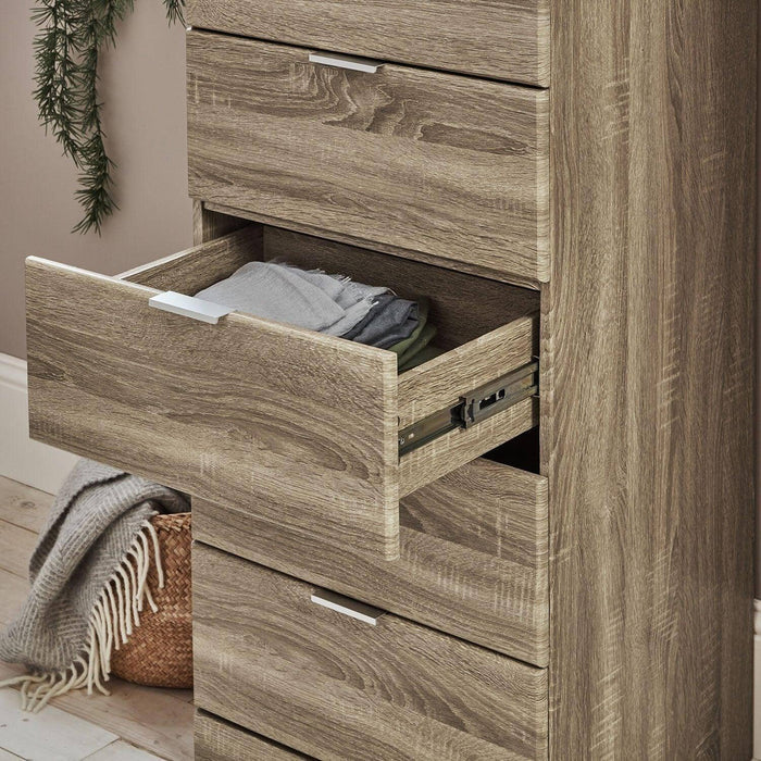 Ayla tallboy - light oak - Laura James