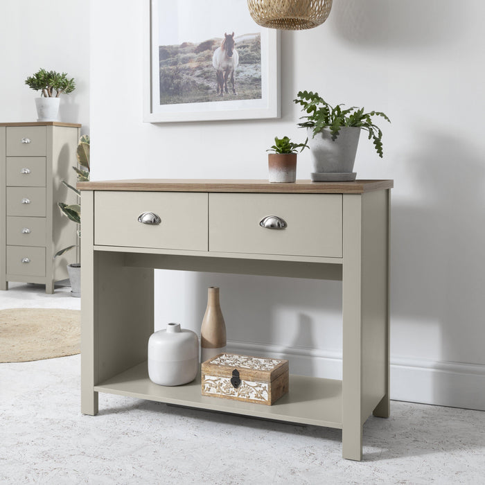Outlet – Bampton Console Table - Grey - Laura James