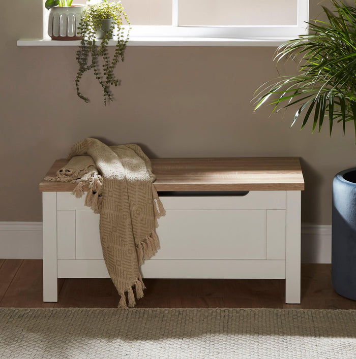 Bampton Alabaster Blanket Box Laura James