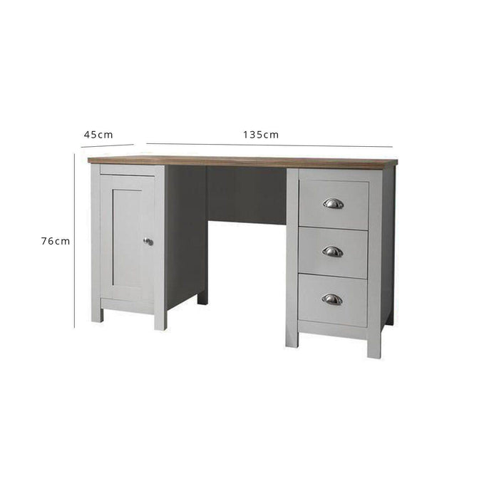 Grey Desk - Bampton - Laura James