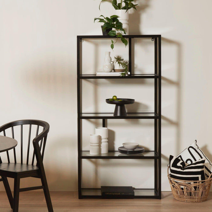 Boswell 28cm Tray - Black Metal - Laura James