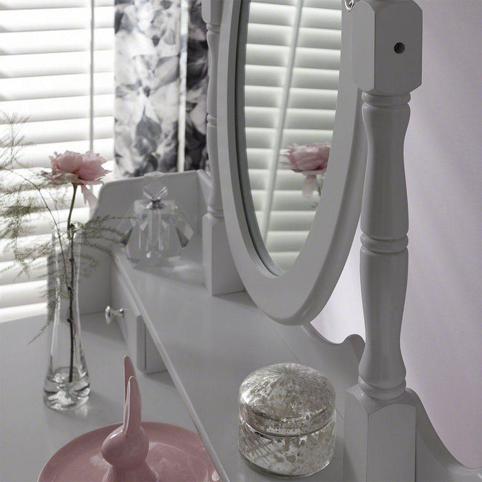 OUTLET-Capri Dressing Table Grey - Laura James