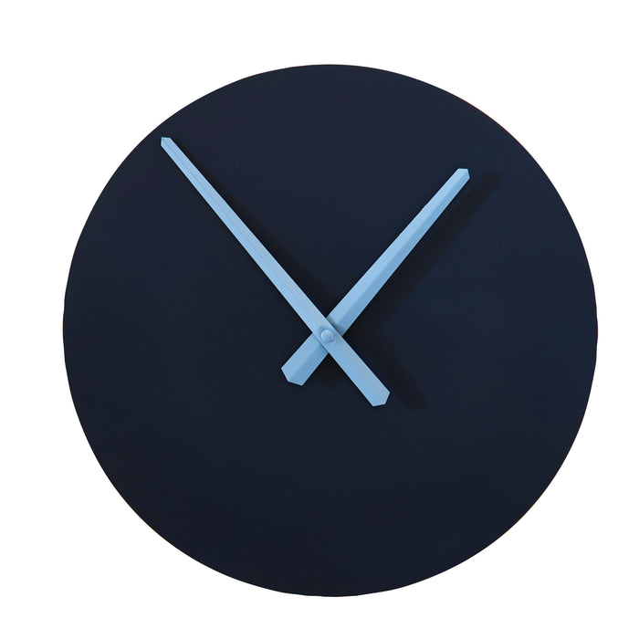 Carn Small Round Wall Clock - Ink - Laura James