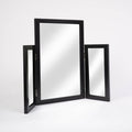 Charlie dressing table mirror - black - Laura James
