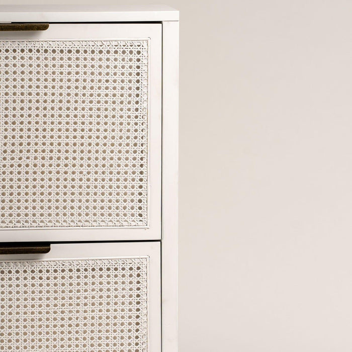 Outlet - Charlie shoe cabinet - 3 door - white - Laura James