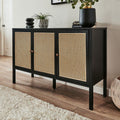 OUTLET - Charlie 3 Door Sideboard - Black
