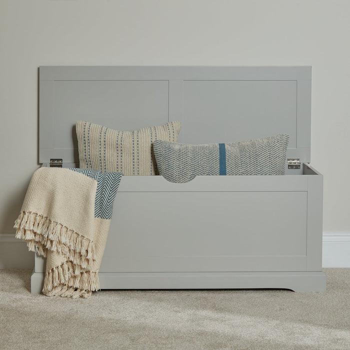 Outlet - Chatsworth Storage Box - Linen Grey