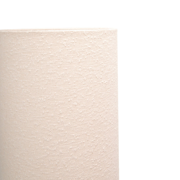 OUTLET - Chattendon 130cm Floor Lamp - Ivory Boucle