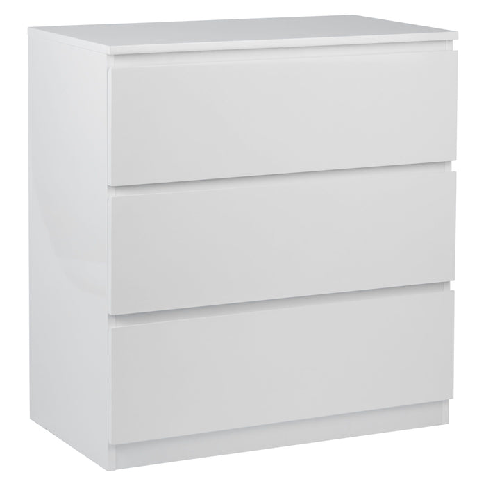 Outlet – Clemmie chest of drawers - high gloss - white - Laura James
