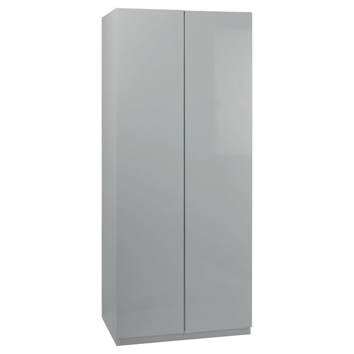 Outlet - Clemmie double Wardrobe - Grey - Laura James