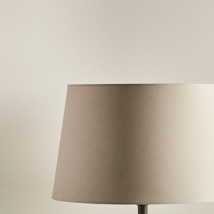 OUTLET - Coningsby Cotton Taupe Lampshade - 40cm
