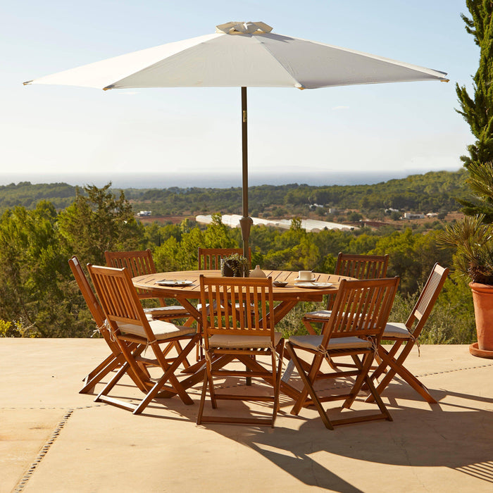 OUTLET - Cream Parasol - 2.7m Round