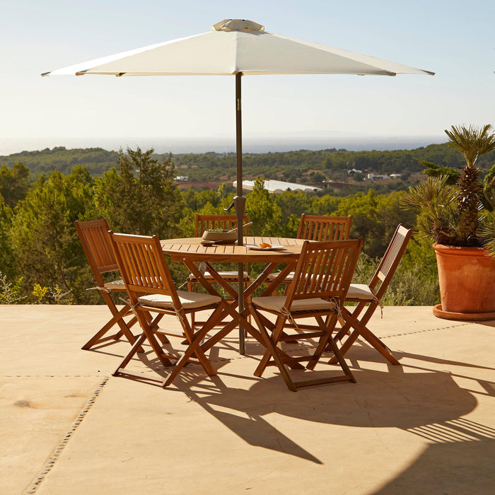 OUTLET - Cream Parasol - 2.7m Round