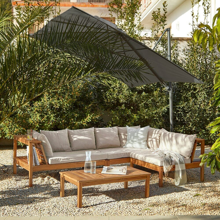 Dakota Garden Corner Sofa Cushion Covers - Sand