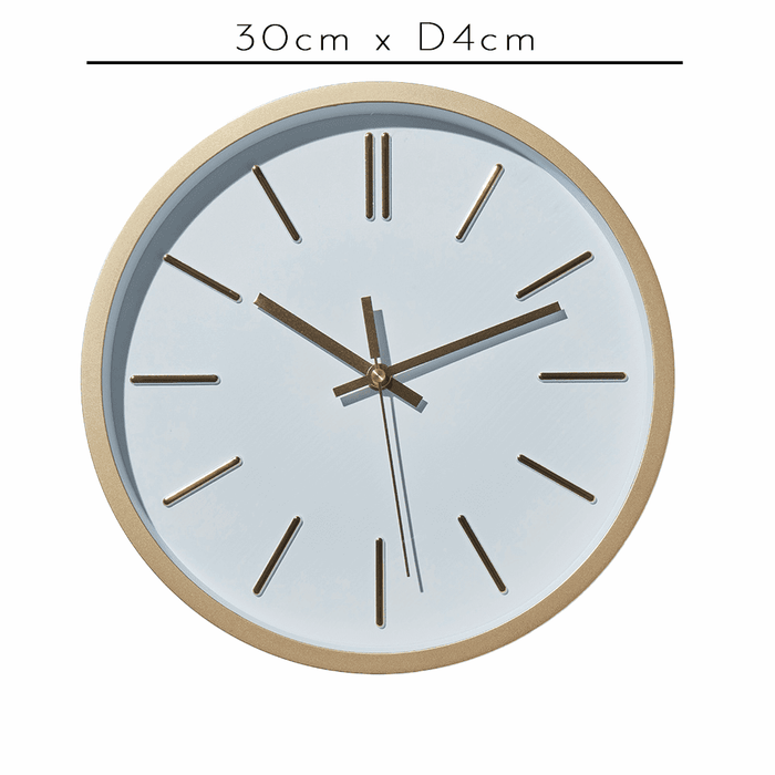 Outlet - Wall clock - gold - Laura James
