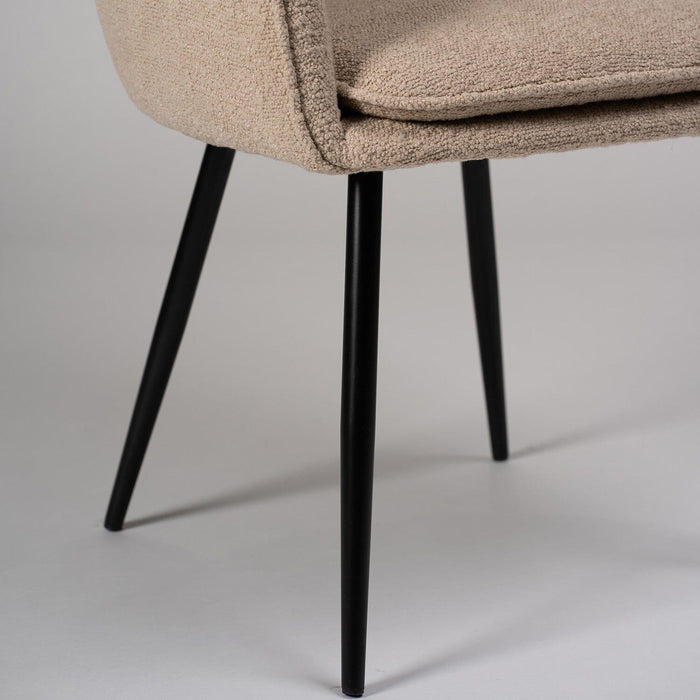 Outlet - Dolly Boucle Dining Chair - Laura James