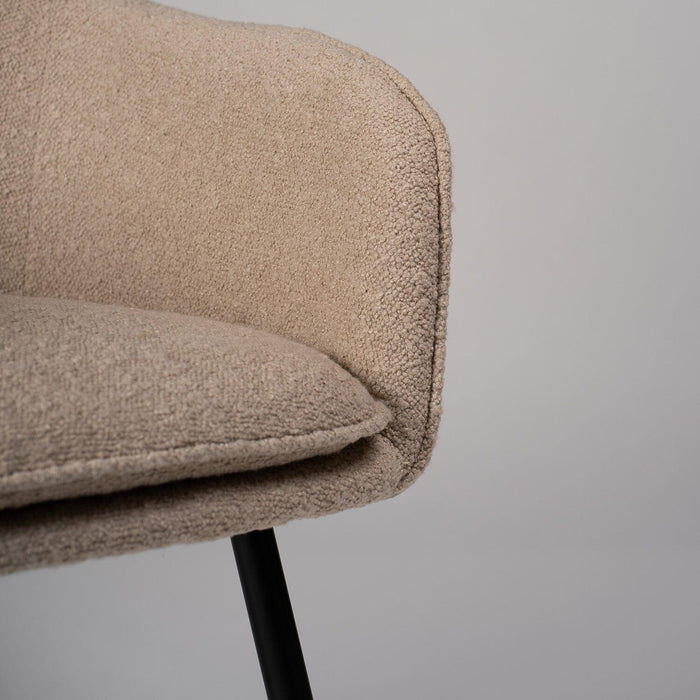 Outlet - Dolly Boucle Dining Chair - Laura James