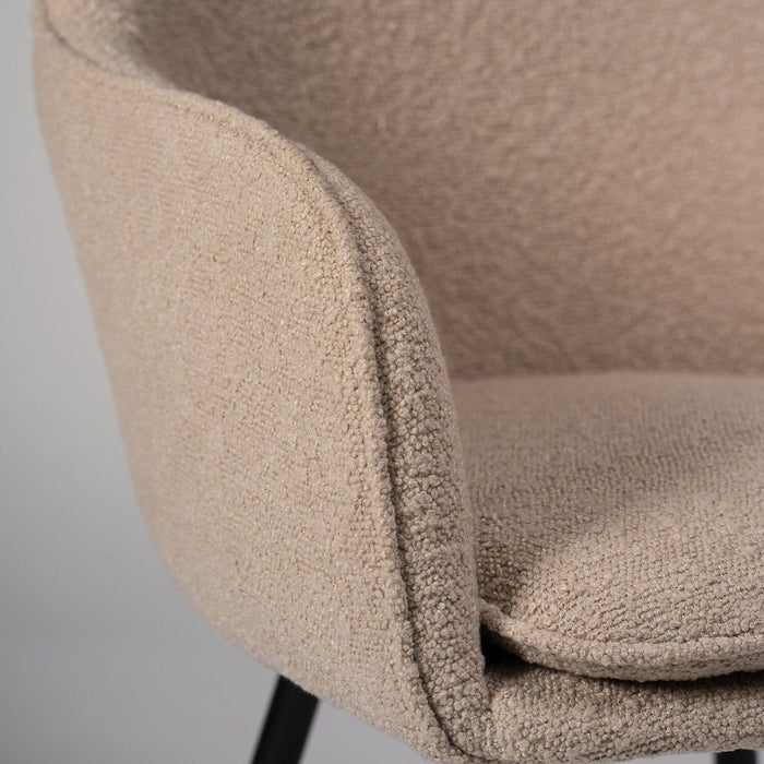 Outlet - Dolly Boucle Dining Chair - Laura James