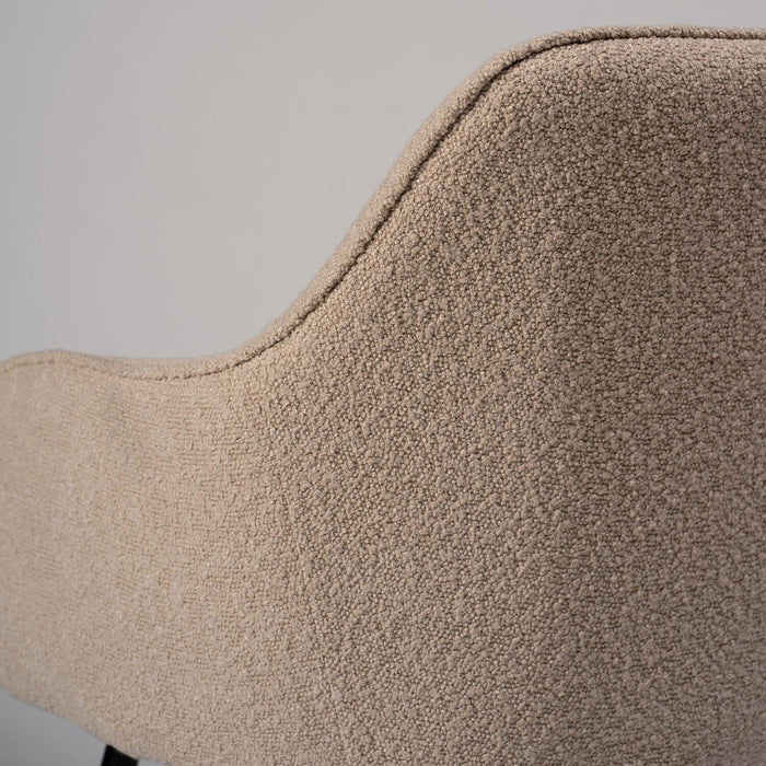 Outlet - Dolly Boucle Dining Chair - Laura James