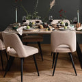 Outlet - Dolly Boucle Dining Chair - Set of 2 - Laura James