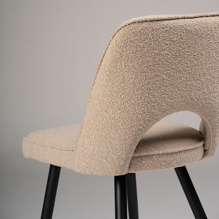 Dolly Boucle Dining Chair - Set Of 2 - Laura James