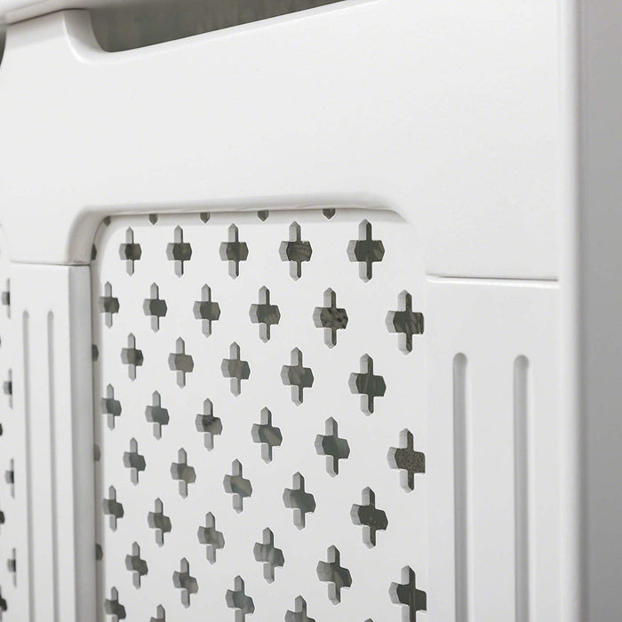 OUTLET-Edith radiator cover - white - adjustable - Laura James