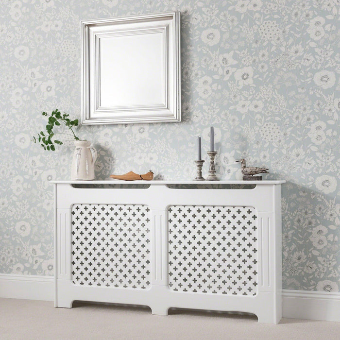 OUTLET - Edith radiator cover - white - large - Larua James