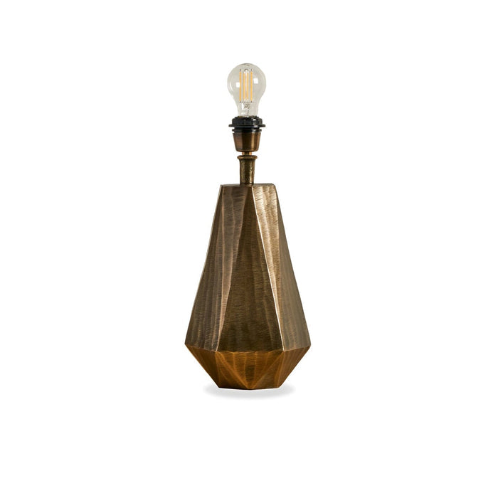 Elcombe 36cm Bronze Metal Lamp Base - Laura James