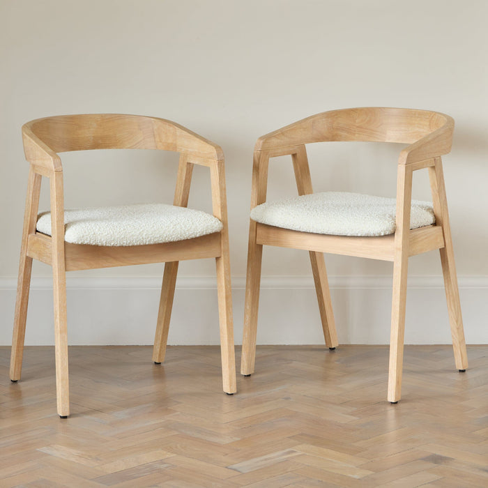 Ella_Carver_Dining_Chairs_Set_of_2_Whitewash_Oak_Off_White_Boucle-11 - Laura James