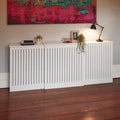 Elspeth Extending Radiator Cover in Snow White - Laura James