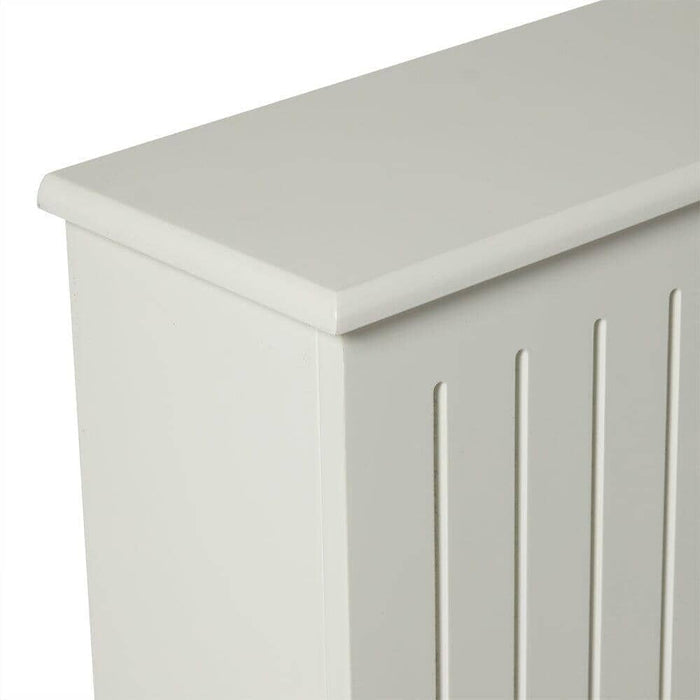 Elspeth Large Radiator Cover in Snow White - Laura James
