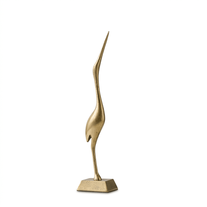 Elstead 41cm Metal Swan Ornament - Gold - Laura James